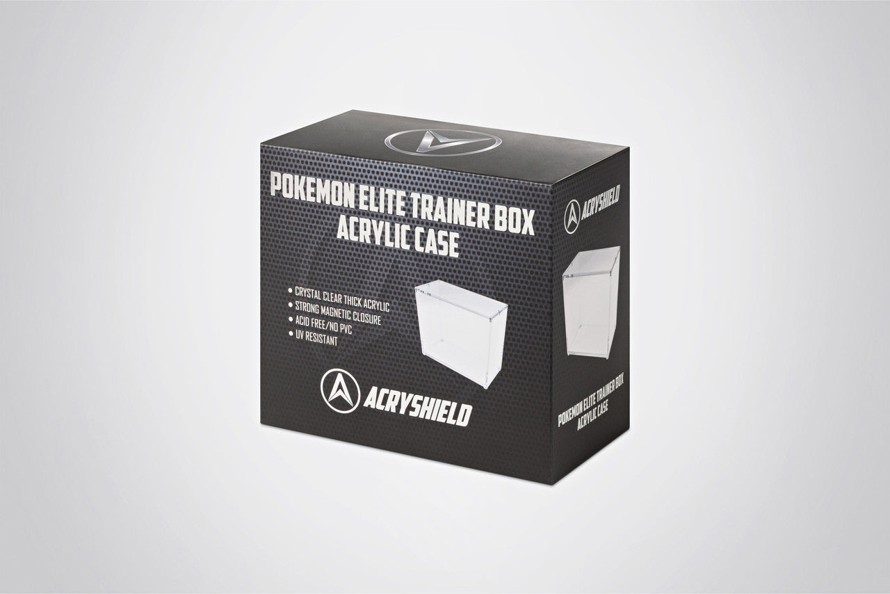 Acryshield Pokémon Elite Trainer Box Acrylic Case