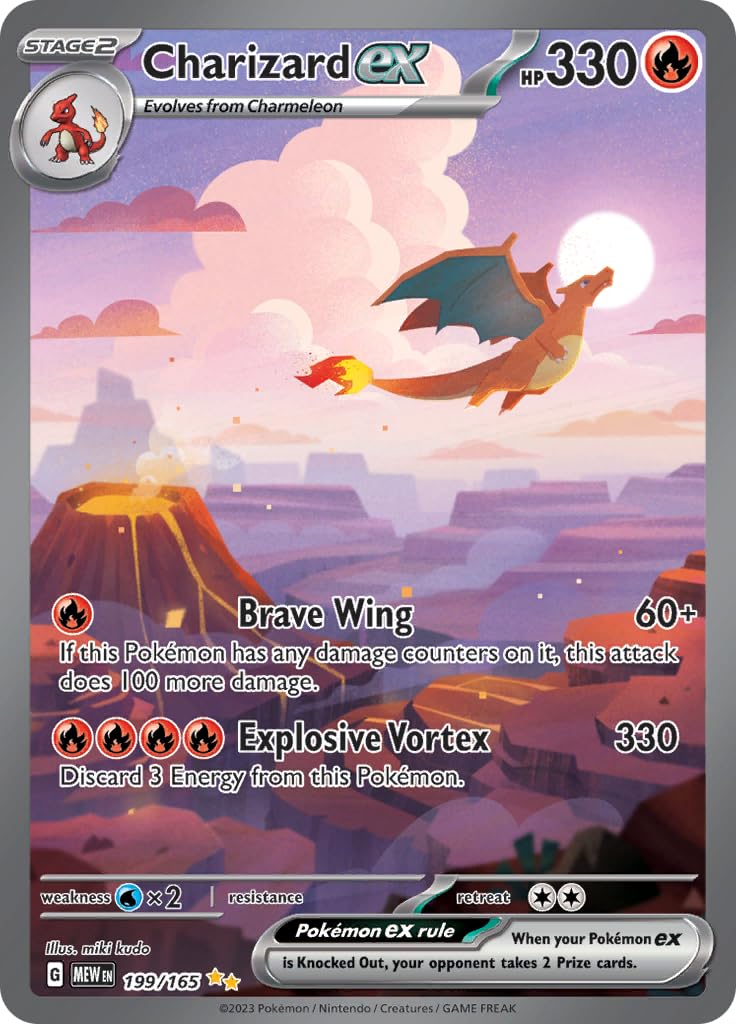 Charizard ex SIR 151 en 199/165