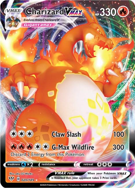 Charizard Vmax 020/189 Darkness Ablaze
