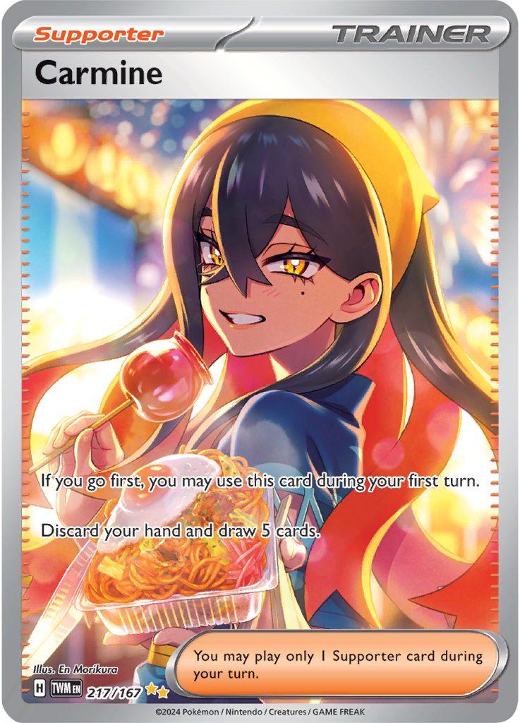 Carmine SIR 217/167 SV Twilight Masquerade Pokemon